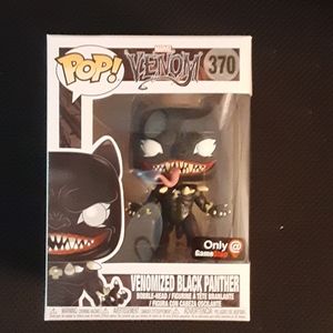 Gamestop Exclusive Venom As Black Panther Pop
